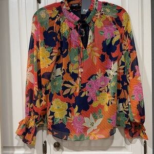 Fate Multicolor Floral Blouse